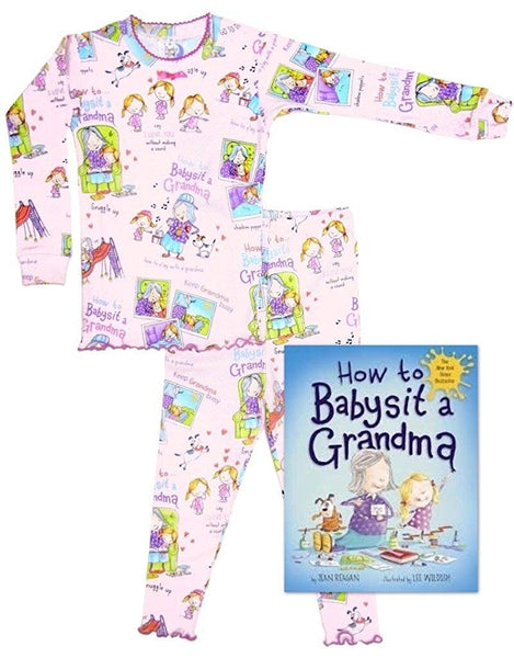 Books to Bed How to Babysit Grandma PJ's