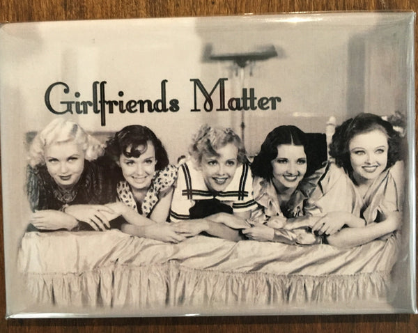 My Favorite Things Rectangle Magnet - girlfriends matter